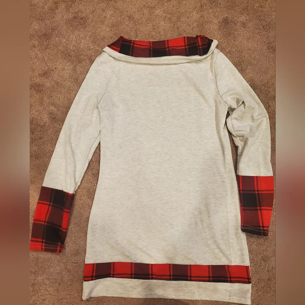 Long sleeve women's tunic - Picture 2 of 4